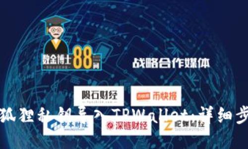 如何将小狐狸私钥导入TPWallet：详细步骤与指南