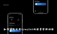 如何有效使用tpwallet的能量管理功能