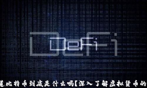 
你知道比特币到底是什么吗？深入了解虚拟货币的世界！