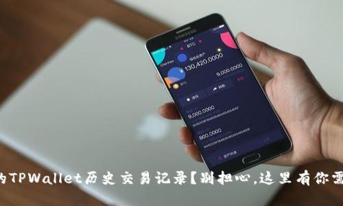 如何找回丢失的TPWallet历史交易记录？别担心，这里有你需要的解决方案！