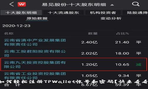 如何轻松注册TPWallet帐号和密码？快来看看！